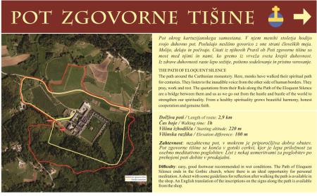 Informacijska tabla poti